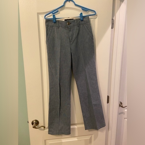 Marc By Marc Jacobs Blue Linen Blend Womens Pants - Picture 2 of 5